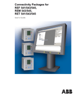 ABB REM 543 User manual