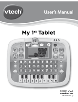 VTech My 1st Tablet User manual