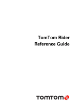 TomTom Rider Reference guide