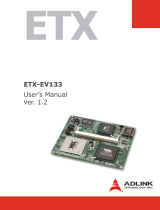 ADLINK Technology ETX-EV133 User manual