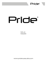 Pride MEZZO User manual
