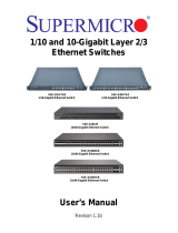 Supermicro SSE-X3348T/R User manual