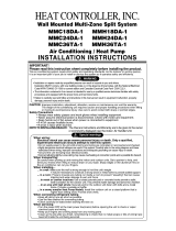 Heat Controller MMH18DA-1 User manual