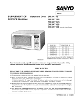 Sanyo EM-X471YS Service Manual Supplement