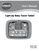 VTech Light-Up Baby Touch Tablet User manual