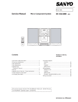 Sanyo DC-DA1000 User manual