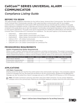 DMP Electronics CellCom series Compliance Listing Manual