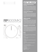 Reloop RP8000MK2 User manual