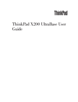Lenovo ThinkPad X200 Tablet 7453 User manual