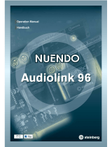 Steinberg NUENDO Audiolink Multiset Operating instructions
