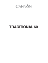 Cannon TRADITIONAL 60 User manual