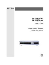 Topfield TF 5500 PVR User manual