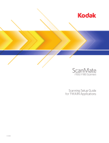 Kodak SCANMATE i1150 Setup Manual
