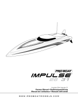 Pro Boat Impulse 31 PRB4250B Owner's manual