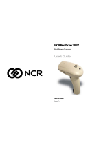 NCR Realscan 7837 User manual
