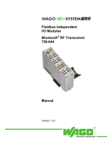 u-blox AG I/O-SYSTEM 750 User manual