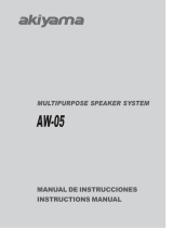 Akiyama AW-05 User manual