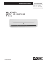 McQuay MWM010GR Installation guide