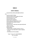 Gigabyte 586SGX User manual