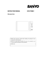 Sanyo EM-S7720B User manual