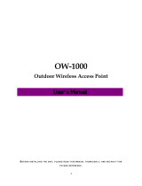 Ruby Tech OW-1000 User manual