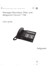 BELGACOM Forum 750 User manual