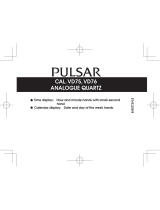 Pulsar Pulsar ANALOGUE User manual