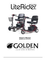 Golden Technologies LiteRider GL140 User manual