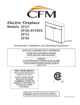 CFM EF33 Homeowner's Installation And Operating Instructions Manual