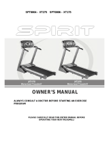 Spirit XT275 Owner's manual