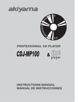 Akiyama CDJ-MP100 User manual