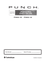 Rockford Fosgate Punch P300-10 Installation & Operation Manual