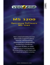VDO MO 3264 Owner's manual