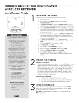 DMP Electronics 1100XHE Installation guide