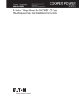 Eaton COOPER POWER SERIES Assembly And Installation Instructions Manual