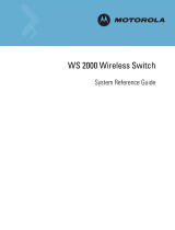 Motorola WS2000 - Wireless Switch - Network Management Device System Reference Manual