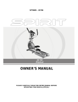 Spirit XE 700 Owner's manual