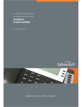 Talkswitch TS-600 User manual
