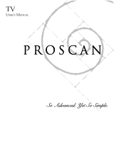 ProScan PS27510YX1AN User manual