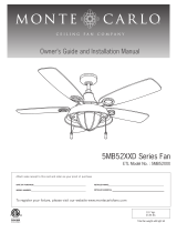 Monte Carlo Fan Company5MB52XXD Series