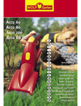 Wolf Garten Accu 60 Comfort Owner's manual