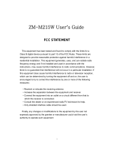 ZALMAN Trimon ZM-M215W User manual