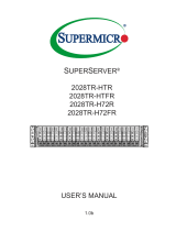 Supermicro SUPERSERVER 2028TR-HTFR User manual