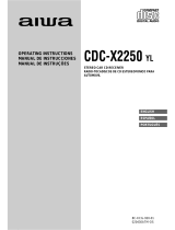 Aiwa CD-CX2250 Operating Instructions Manual