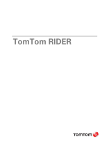TomTom Rider User manual