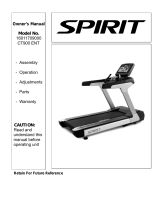 Spirit CT900ENT Owner's manual