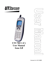 UTStarcom UTS 700 UC User manual