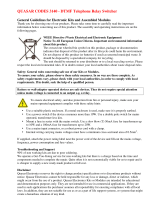 Quasar 3140 User manual