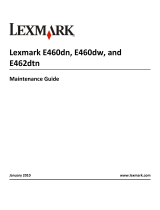Lexmark E460DW User manual