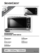 Silvercrest SMW 800 B2 Operating Instructions Manual